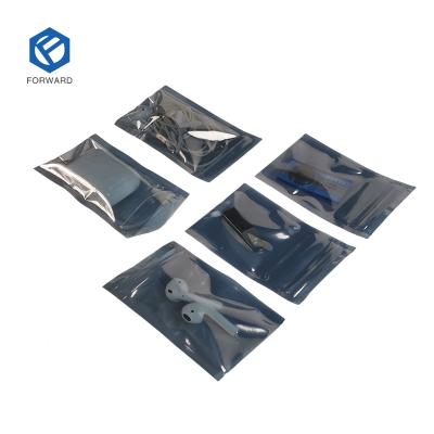 China Recyclable Cleanroom Anti Static ESD Bags EMI ESD Shielding Anti Static Shielding Film Packaging Anti Static ESD Plastic Bag for sale