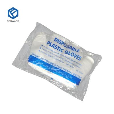 China Disposable High Performance Disposable Gloves HDPE Clear Color Plastic Cleaning Polythene for sale