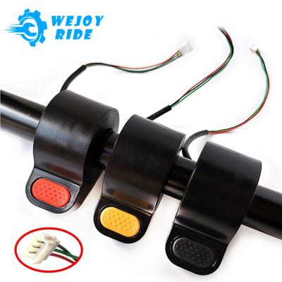 China Plastic+Rubber+Aluminum Max G30 Electric Scooter Assembly Throttle Scooter Finger Transfer Speed ​​Up Parts for sale