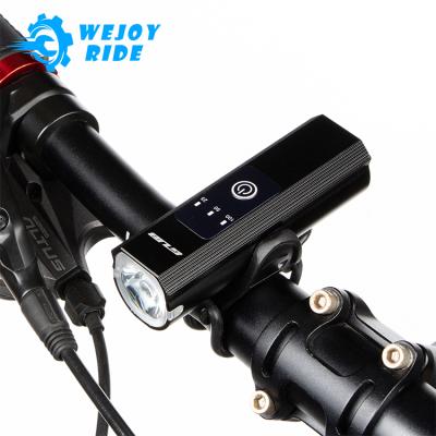 China All Bikes Waterproof Super Bright Cycling Bicycle LED Front Headlight 2200mAh 400LM Aluminum Alloy Handlebar GUB 013 for sale