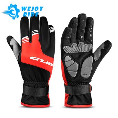 China GUB S089 Cycling Gloves Men Anti-Slip Cycling Gloves Cycling Touch Screen Gloves Finger Waterproof Windproof Warm Windproof/Anti-Skid/Winter Waterproof Full for sale