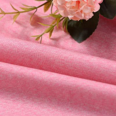 China Anti-Static In stock weft knitted sportswear fabric single jersey knitted elastic colored cotton mercerized plain fabric for sale