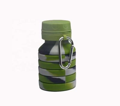 China Portable Food Grade Silicone Viable Water Bottle For Kids Children for sale