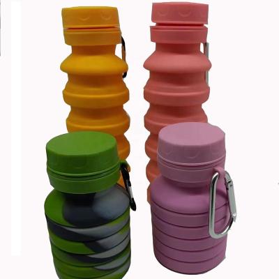 China Best Viable Sell 2022 Eco Friendly BPA Free Silicone Collapsible Water Bottles for sale