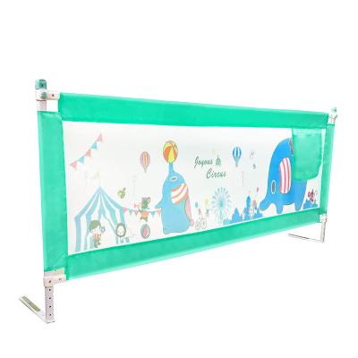 China Metal Cartoon Designs Baby Safety Crib Guard Protecting Baby Safe And Not Full Down The Bed for sale