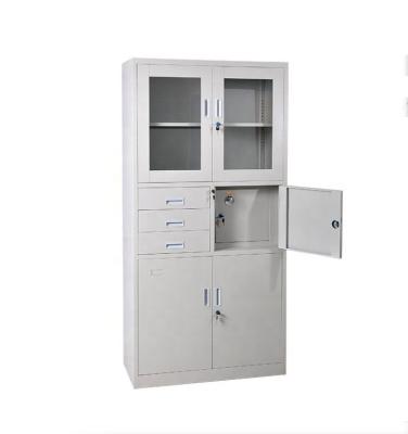 China Knock Down Office Furniture Metal Cabinet File Cabinet Storage Cabinet Steel Cupboard for sale