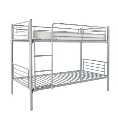 China Factory Direct Sale Environmental Material Modern Bunk Bed Steel Apartment Bed For School Troops for sale