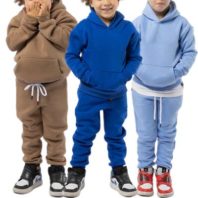 China Wholesale Anti-Shrink Kids Wear Baby Boy Autumn Clothes Shear 2 Pieces Boys Single Hoodie Sweatpants Clothing Sets for sale