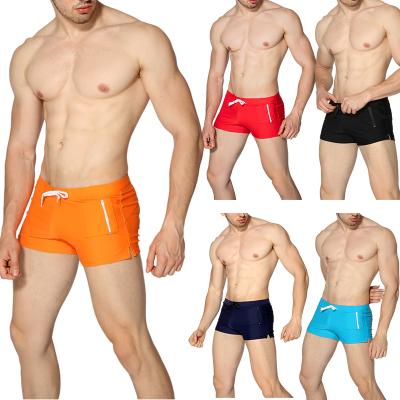 China Anti-Wrinkle Quick Dry Breathable Men Beach Shorts Beach Wear Swimwear Swim Surf Nylon Slim Fit Men Swim Shorts for sale