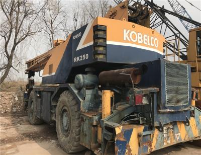 China original japan kobelco Rough terrain RK250 crane / Secondhand kobelco 25t crane for sale