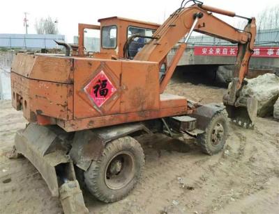 China Used hitachi mini wheel excavator hitachi WH04 / secondhand hitachi wheel excavator for sale Model: WH04 for sale