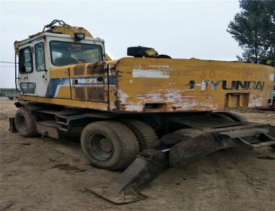 China ORIGINAL USED  korea hyundai wheel excavator dh200wd/130w-5/130-5/130 korea wheel excavator with low price wigh for sale