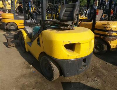 China Used Automatic 3 Stages Komatsu Japan Forklift FD30-17/FD3016/FD30 3 ton Forklift With 3 stages And Cheap P for sale