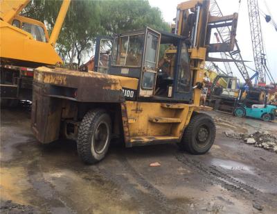 China Automatic 10 ton Used Komatsu FD100 Forklift/Original Diesel Forklift 5ton Forklift With Good Condition And Low Pric for sale