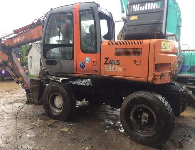 China Secondhand Hitachi ZX130 Wheel Excavator With Good Running Condition/Japan zx210 Wheel Excavator for sale