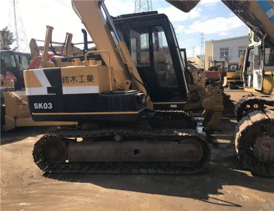 China japan excavator Kobelco sk03 secondhand excavator/ japan mini used excavator sk03/ sk60c used hydraulic exca for sale