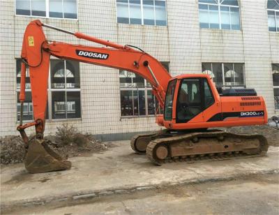 China doosan 30ton excavator /DH300-7/DX300LC-7 korea / original hydraulic chain excavator/dh300lc-7 used chain excavator for sale