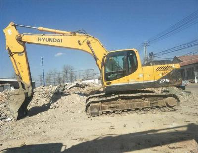 China hyundai 20 ton  korea hyundai chain korea excavator 225-7/220-5 korea hyundai crawler excavator with good quality for sale