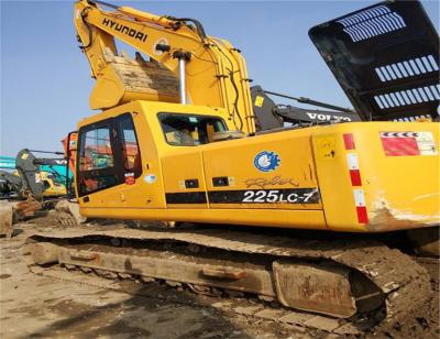 China korea hyundai chain korea excavator 220-5 korea hyundai crawler excavator with good quality for sale