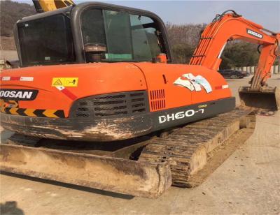 China used doosan dx60 crawler mini excavator/doosan 6ton excavator in korea for sale