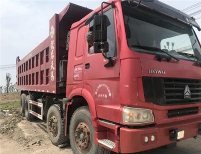 China Sinotruk HOWO 8x4 380hp heavy duty used dump truck 15ton howo dump truck export to Ethiopia for sale