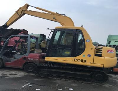 China Used komatsu pc60 mini excavator/6t komatsu used excavator for sale for sale