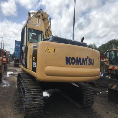 China secondhand komatsu pc200-6/pc220-6 used chain excavator for sale/good condition excavator 20ton for sale