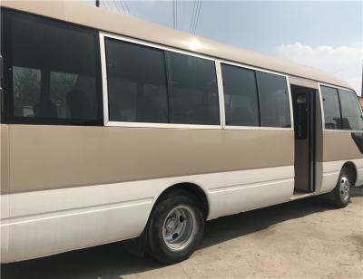 China Used Japanese coaster bus Colour Middle Size 24-28seats coaster bus Used in Africa for sale