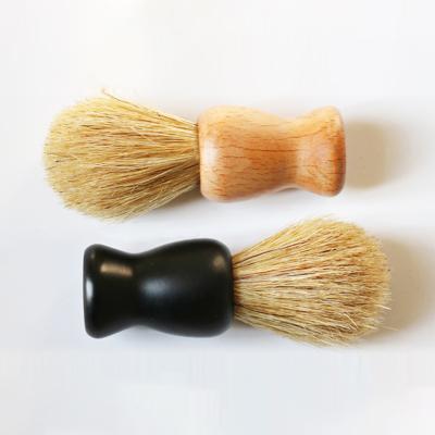 China High Grade Silvertip Badger Hair Black Resin Handle Hand Made Shaving Brush Men's Shaving Brush Gift OEM/ODM for sale