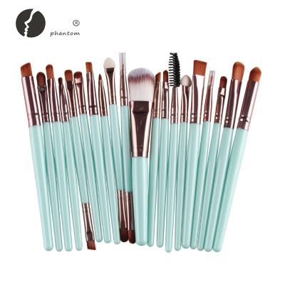 China Angular blush 20pcs quality makeup set brush hot powder eyeshadow blush brush private label makeup brush custom factory direct for sale