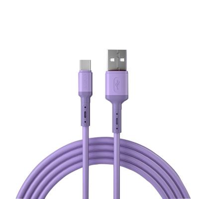 China Transmit USB Data + Data Cable for iPhone 12 mini 12 pro Max Liquid Silicone Charging Cable Phone Charger Cable for sale