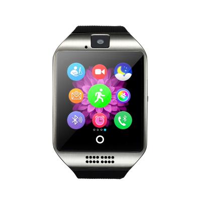 China Q18 Smart Passometer Sports Watch TF Card Phone GSM Camera Health Watch For Android Wearable Devices Phone Smart Watch for sale