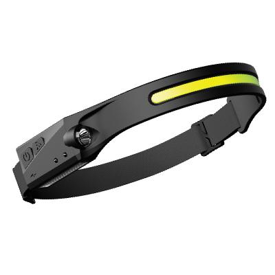 China New Camping Induction COB Headlamp Cycling USB Night Running LED Light Charging Light Strong Headlamp for sale