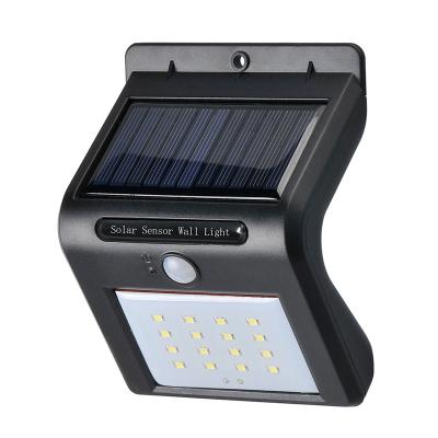 China Light Controlled IP65 Waterproof 16/20 Solar Outdoor LED Light Motion Sensor LED Wall Light Home for sale