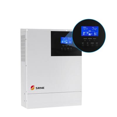 China Solar Charger Controller SRNE 110V 24V 3Kw All-in-one MPPT Solar Inverter Single Phase Solar Inverter OFF Grid for sale