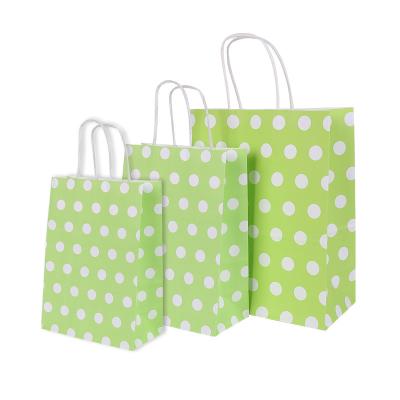 China Recyclable Accept Custom Printing Kraft Paper Bag With Handle Feature Brand Recyclable Paper Shopping Bag for sale