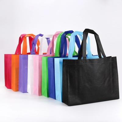 China Custom Reusable Reusable Polypropylene Laminated Non Woven Bag Recycled Tote Shopping Bag for sale