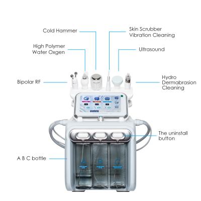 China Factory price new technology Hydro Water Dermabrasion machine for Skin care hydrogen oxygen machine portable for sale