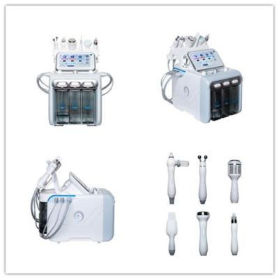 China 6 in 1 water hydrogen oxygen beauty facial peeling machine dermabrasion machine for skin tightening for sale