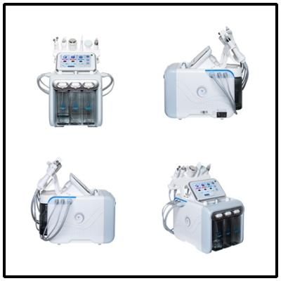 China 2018 Nubway Newest Multifunction 6 in 1 h2o2 machine Hydrogen Oxygen Small Bubble Facial Machine for sale