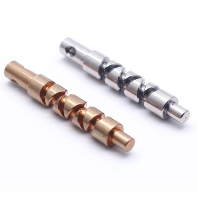 China CNC Lathe Machining Service Precision Brass Carbon Steel Self Reversing Screw for Transmission for sale