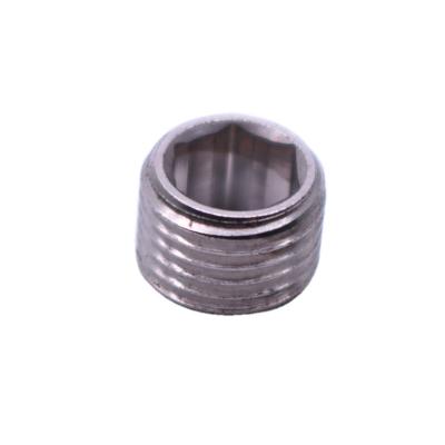 China Customized M3 M4 M5 M6 M8 M10 M12 Stainless Steel Hexagon Socket Set Screws With Flat Point for sale