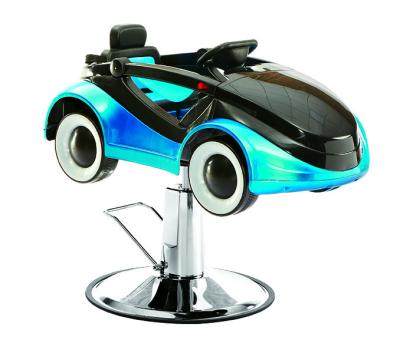 China Modern car salon kids chair blue barber chairs for kids hair salon equipment for sale