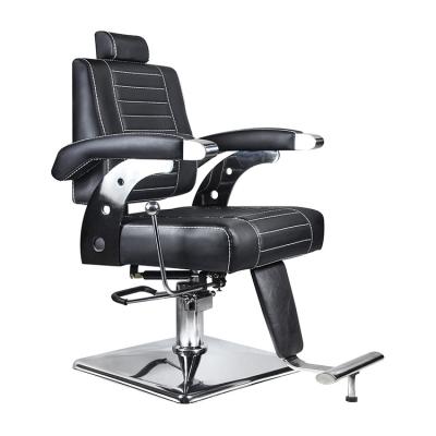 China European OEM Odm Barber Station Furniture Luxury Nail Furniture Reclining Chair With Wood Material for sale