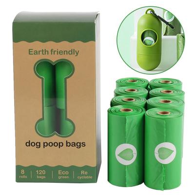 China Different Colors Dog Poop Bags Sustainable Dog Poop Bags Biodegradable Dog Poop Waste Bags for sale