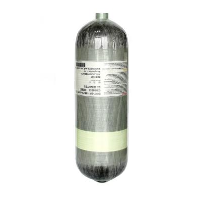 China 6.8L Carbon Compressed Air 4500psi High Pressure Fiber Scuba Tank Composite Cylinder for sale