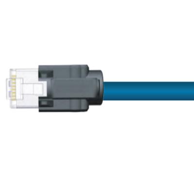 China Automotive Innovation EtherCAT Shield Dual RJ45 CAT.5e CAT6A connector and cable wire length can be 3 to 10m or customization. for sale