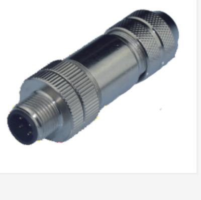 China Field-wireable automotive industrial sensor and shield bus protocol M12 D-coding 4pin 5pin digital wiring connectors. for sale