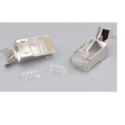 China Field-Mountable Industrial Network Ethernet RJ45 Connector 8 Posts A Crystal Type Industrial Network Connectors. for sale