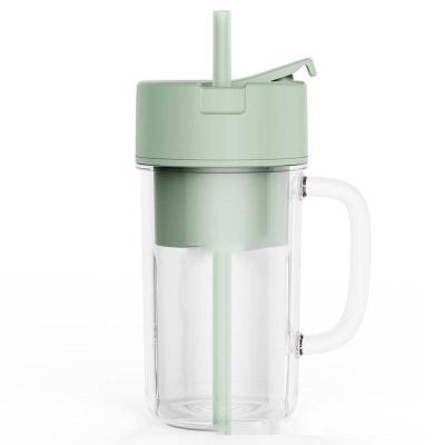 China 2023 new 500Ml Viable Cup-shape Mini Portable Rechargeable Electric Juicer for on the go for sale